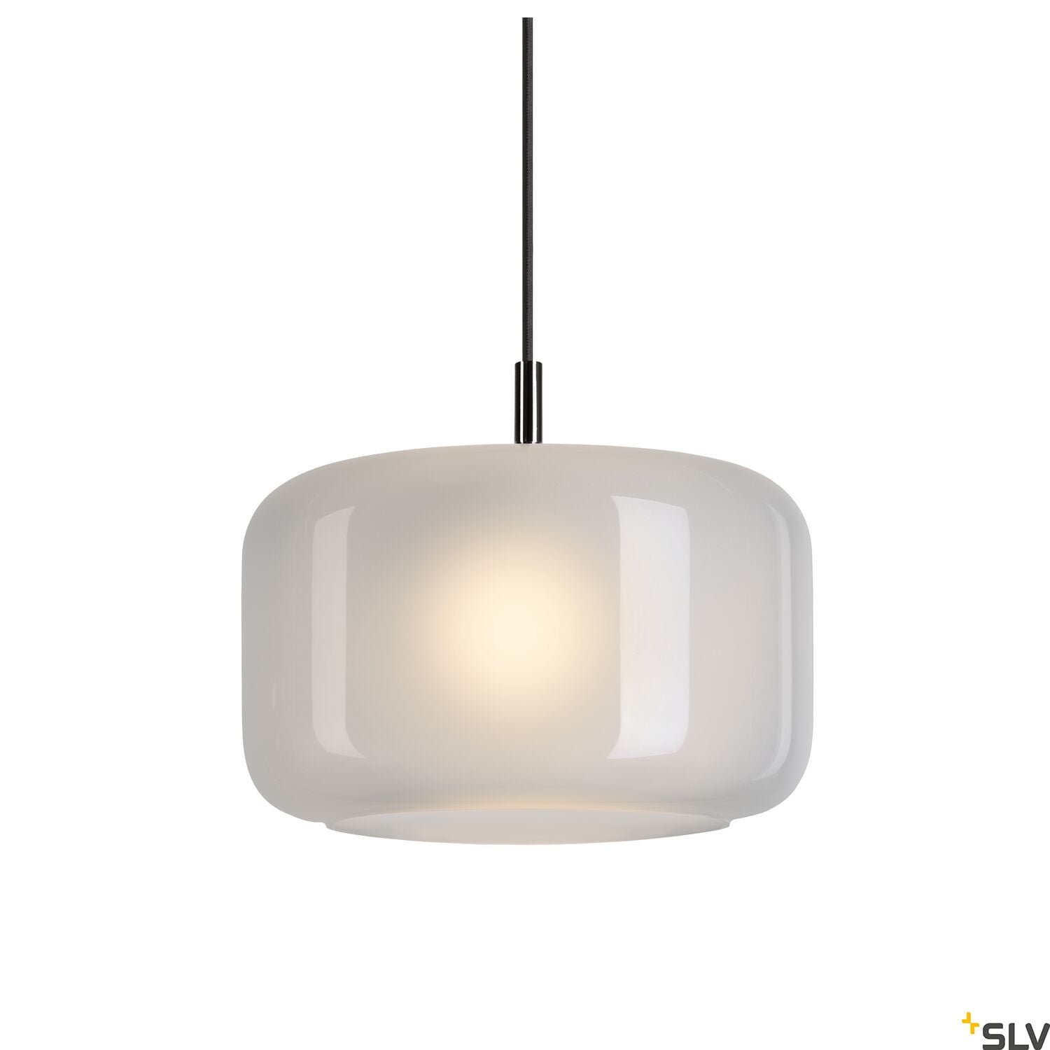 PANTILO 28 PD, E27 Pendelleuchte, weiß/chrom