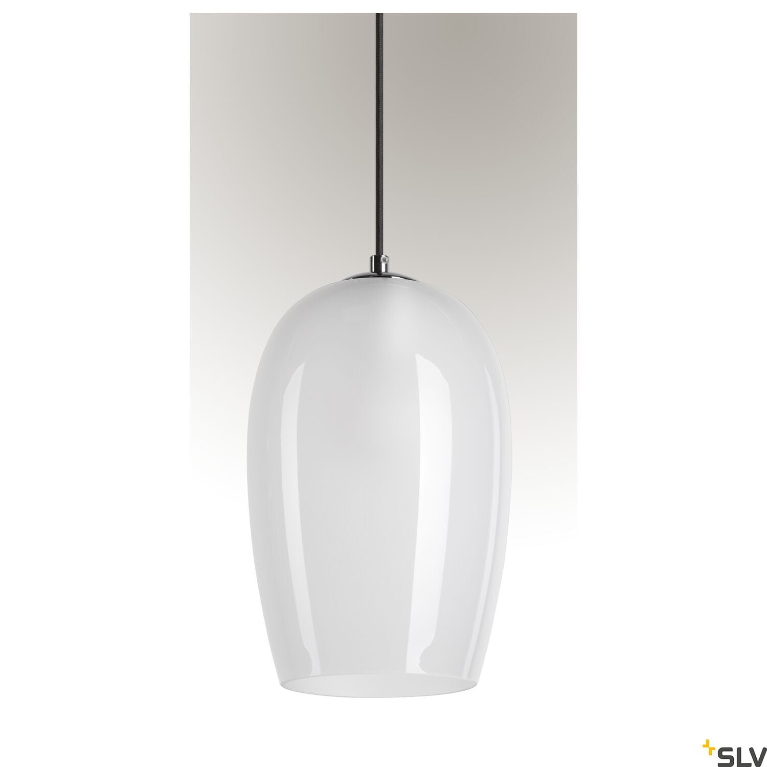 PANTILO OVAL PD, E27 Pendelleuchte, weiß/chrom 3