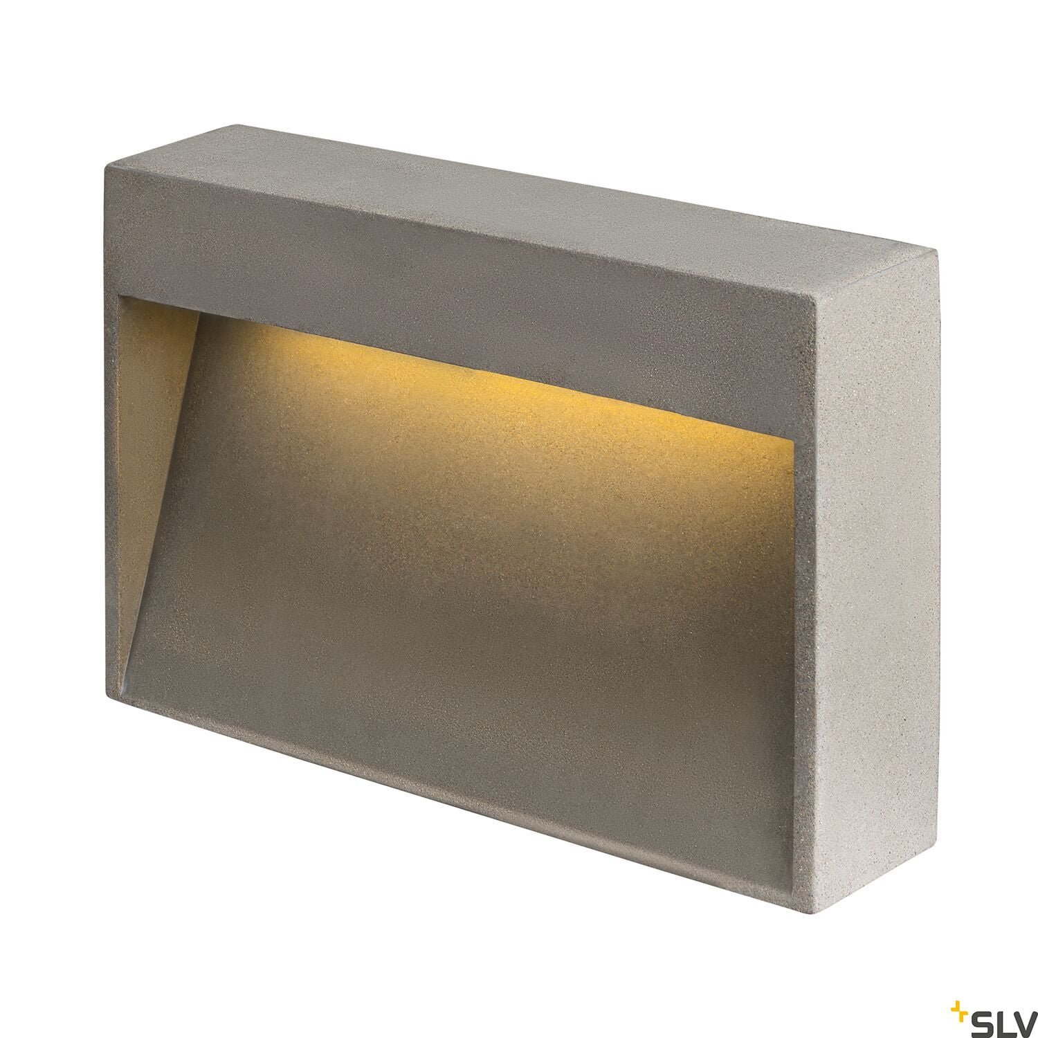 CONCRETO M, WL Wandaufbauleuchte grau, 8.5W, 350lm, 3000K CONCRETO M, WL Wandaufbauleuchte grau, 8.5W, 350lm, 3000K
