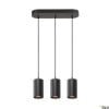 ASTO TUBE, Pendelleuchte, GU10, Pendellänge 250 cm, max. 3x10W, schwarz 7