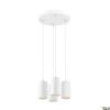 ASTO TUBE, Pendelleuchte, GU10, Pendellänge 250 cm, max. 4x10W, weiß 6