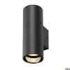 ASTO TUBE max. 2x10W, Wandaufbauleuchte, zylindrisch, schwarz 9