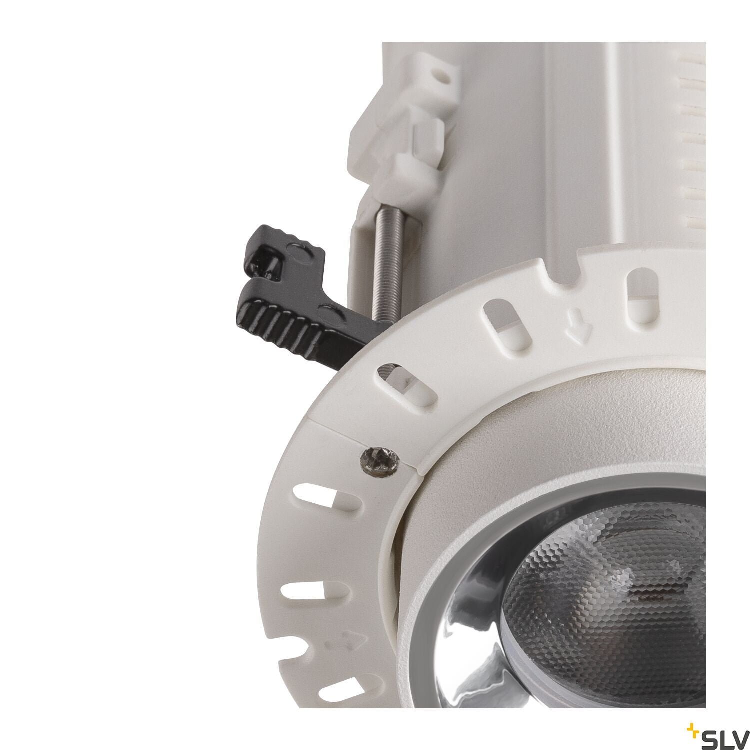 NUMINOS® PROJECTOR XS, Deckeneinbauleuchte, 2700 K, 40°, zylindrisch, weiß / chrom 3