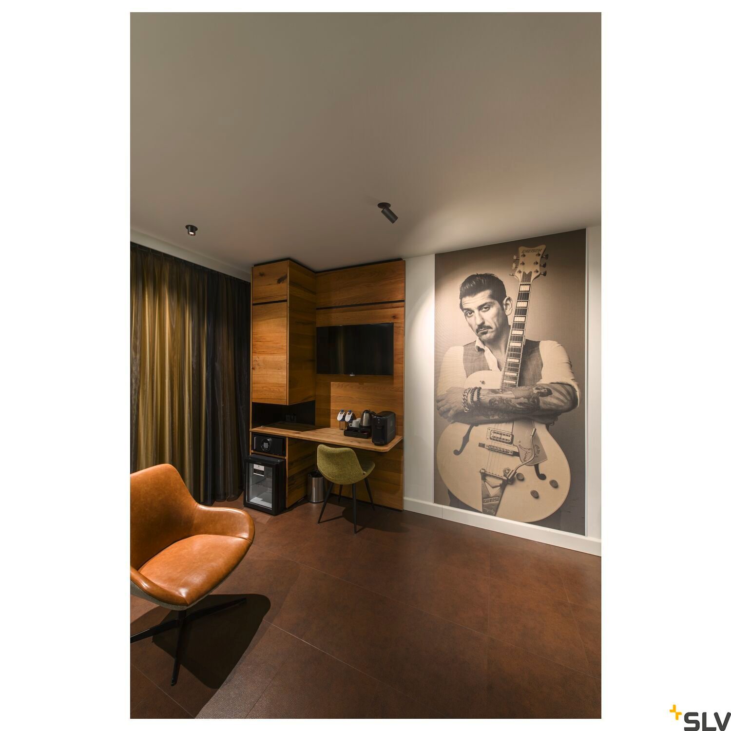 NUMINOS® PROJECTOR S, Deckeneinbauleuchte, 2700 K, 40°, zylindrisch, schwarz / schwarz 4