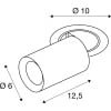 NUMINOS® PROJECTOR S, Deckeneinbauleuchte, 2700 K, 40°, zylindrisch, weiß / schwarz 8