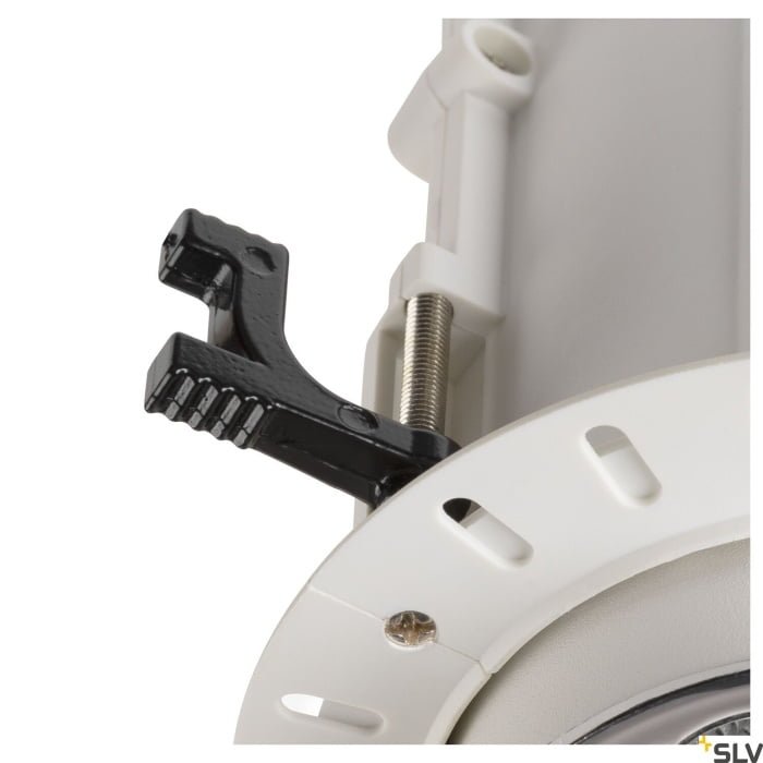 NUMINOS® PROJECTOR M, Deckeneinbauleuchte, 2700 K, 40°, zylindrisch, weiß / chrom 3