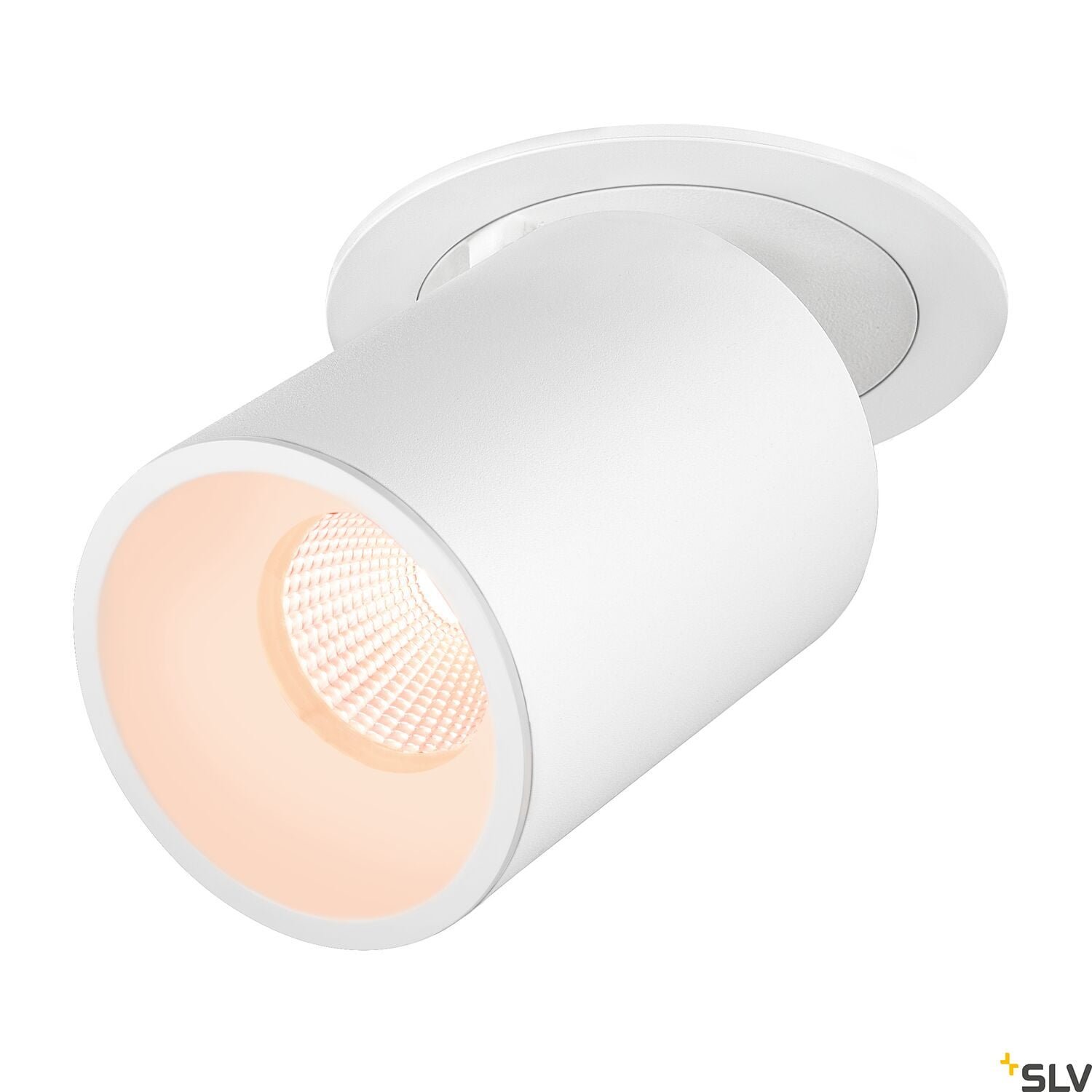 NUMINOS® PROJECTOR L, Deckeneinbauleuchte, 2700 K, 40°, zylindrisch, weiß / weiß