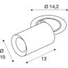 NUMINOS® PROJECTOR L, Deckeneinbauleuchte, 2700 K, 40°, zylindrisch, weiß / chrom 8
