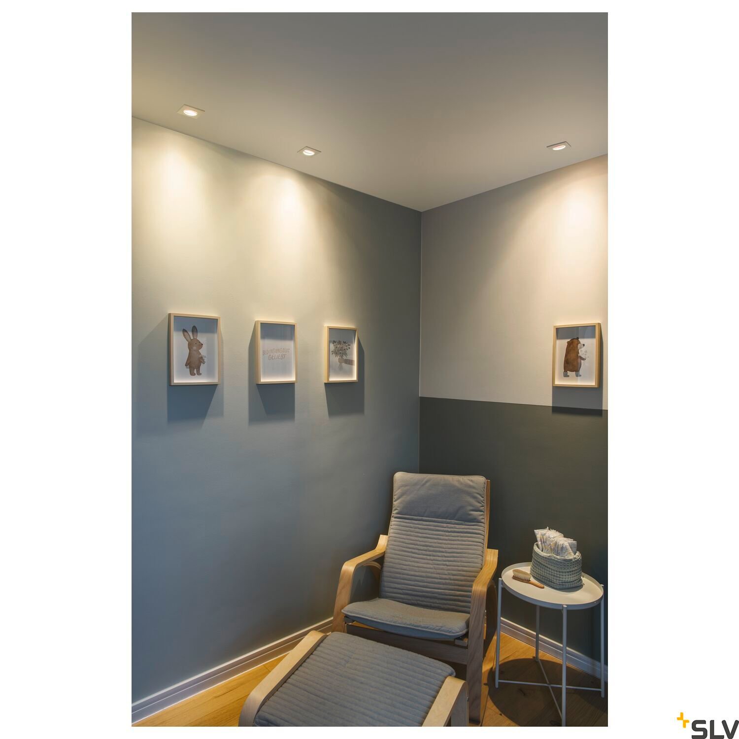 UNIVERSAL DOWNLIGHT MOVE PHASE Einbauleuchte, IP20, schwenkbar, 5/8W, 2700/3000/4000/6500K, 38°, ohne Abdeckung 6