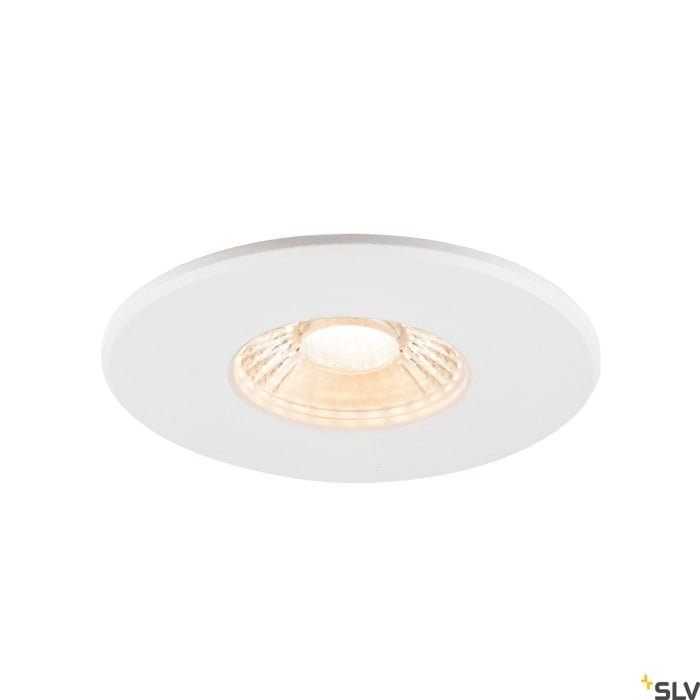 Set bestehend aus 12x 1007095 UNIVERSAL DOWNLIGHT PHASE IP65 38° und 1007097 UNIVERSAL DOWNLIGHT cover IP65 weiß 3