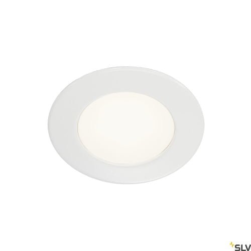 DL 126, Einbauleuchte, LED SMD, 3000K, rund, weiß, max. 3W, inkl. Blattfedern 2