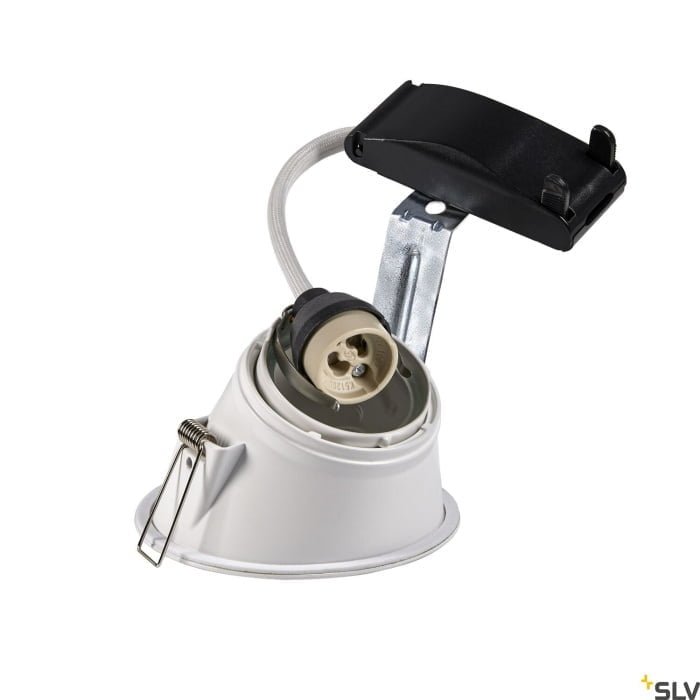 HORN, Einbauleuchte, QPAR51, rund, weiß matt, max. 50W, inkl. Clipfedern Schlagfestigkeit IK02 2