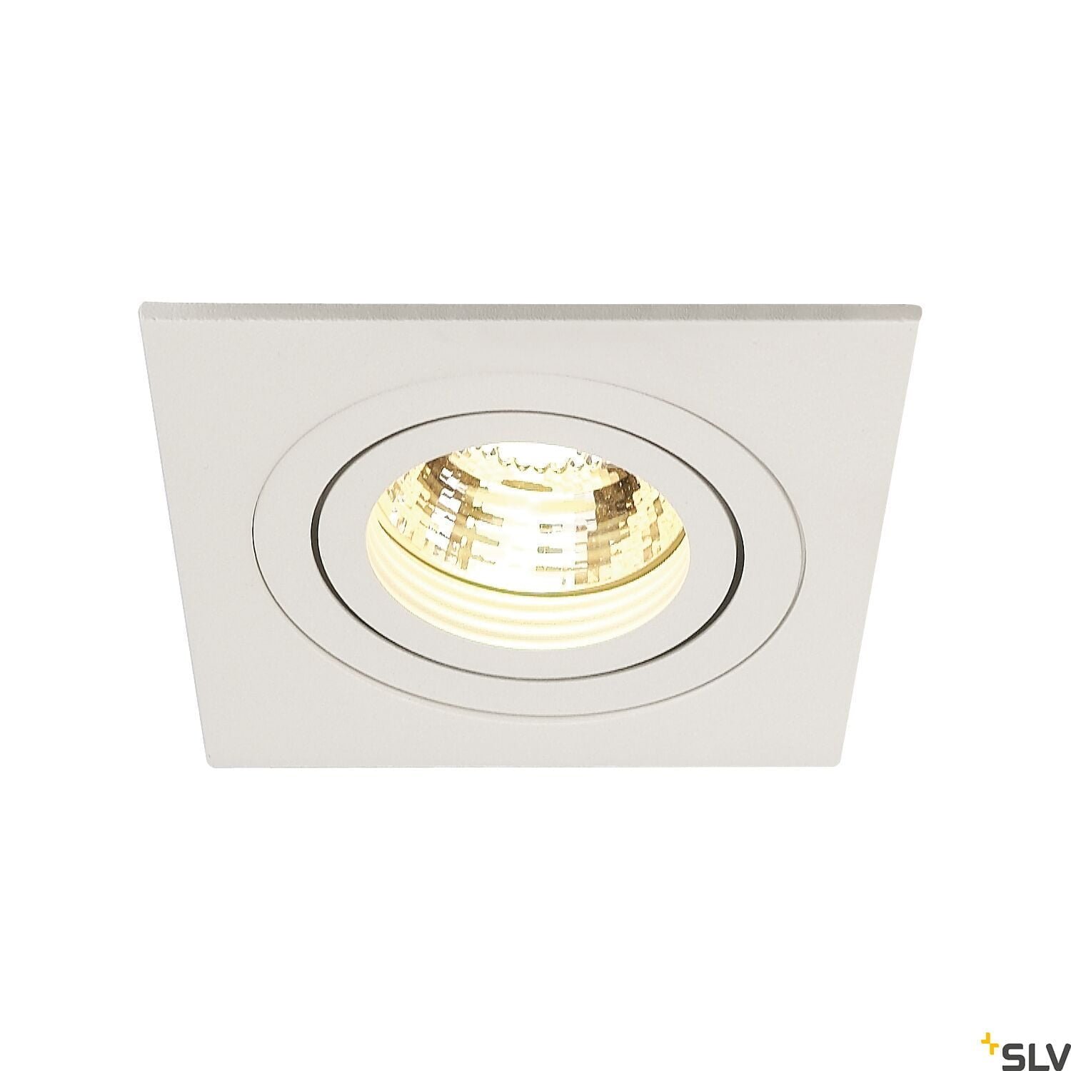 NEW TRIA 78, Einbauleuchte, einflammig, QPAR51, eckig, weiß, max. 50W, inkl. Clipfedern 50W 3 NEW TRIA 78, Einbauleuchte, einflammig, QPAR51, eckig, weiß, max. 50W, inkl. Clipfedern 50W 3