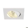 NEW TRIA 68, Einbauleuchte, LED, 3000K, eckig, weiß, 38°, inkl. Treiber, Clipfedern langlebig 4