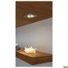 NEW TRIA 68, Einbauleuchte, LED, 3000K, eckig, aluminium gebürstet, 38°, inkl. Treiber, Clipfedern gebürstet 8