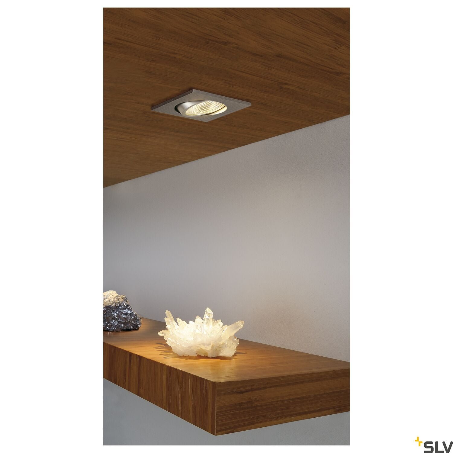 NEW TRIA 68, Einbauleuchte, LED, 3000K, eckig, aluminium gebürstet, 38°, inkl. Treiber, Clipfedern gebürstet 3 NEW TRIA 68, Einbauleuchte, LED, 3000K, eckig, aluminium gebürstet, 38°, inkl. Treiber, Clipfedern gebürstet 3