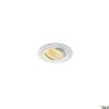 NEW TRIA 110, Einbauleuchte, einflammig, LED, 2700K, rund, weiß, 38°, 16W, inkl. Treiber, Clipfedern 4