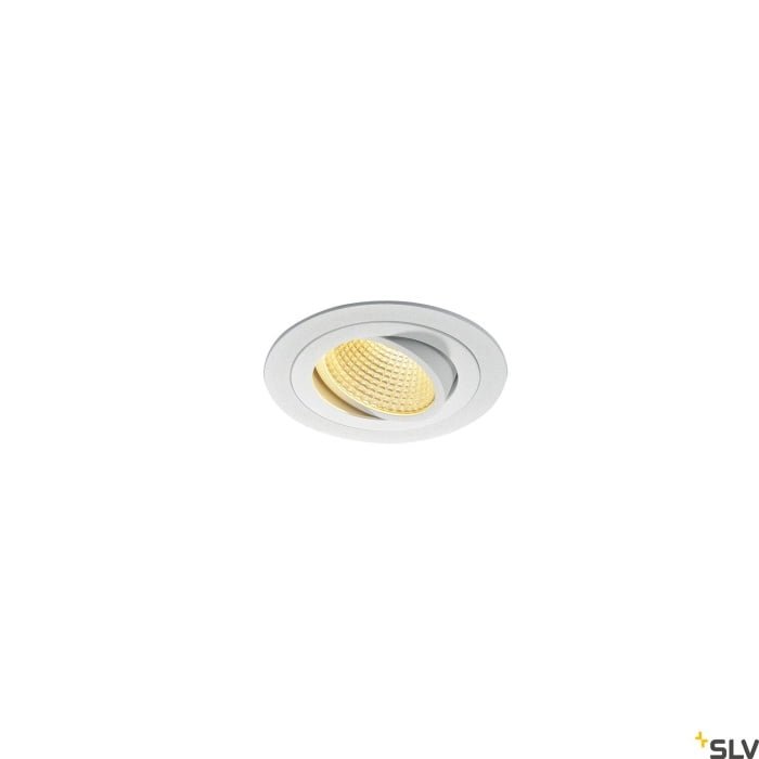 NEW TRIA 110, Einbauleuchte, einflammig, LED, 2700K, rund, weiß, 38°, 16W, inkl. Treiber, Clipfedern