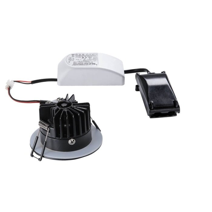 PATTA-I, Einbauleuchte, LED, 3000K, rund, schwarz matt, 38°, inkl. Treiber 2