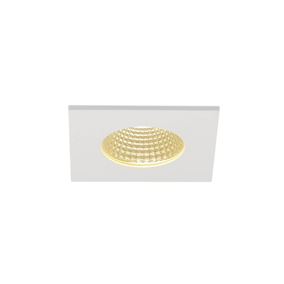 PATTA-I, Einbauleuchte, LED, 3000K, eckig, weiß matt, 38°, inkl. Treiber