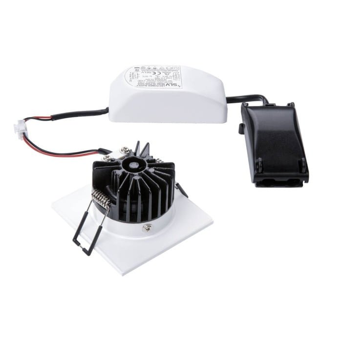 PATTA-I, Einbauleuchte, LED, 3000K, eckig, weiß matt, 38°, inkl. Treiber 2