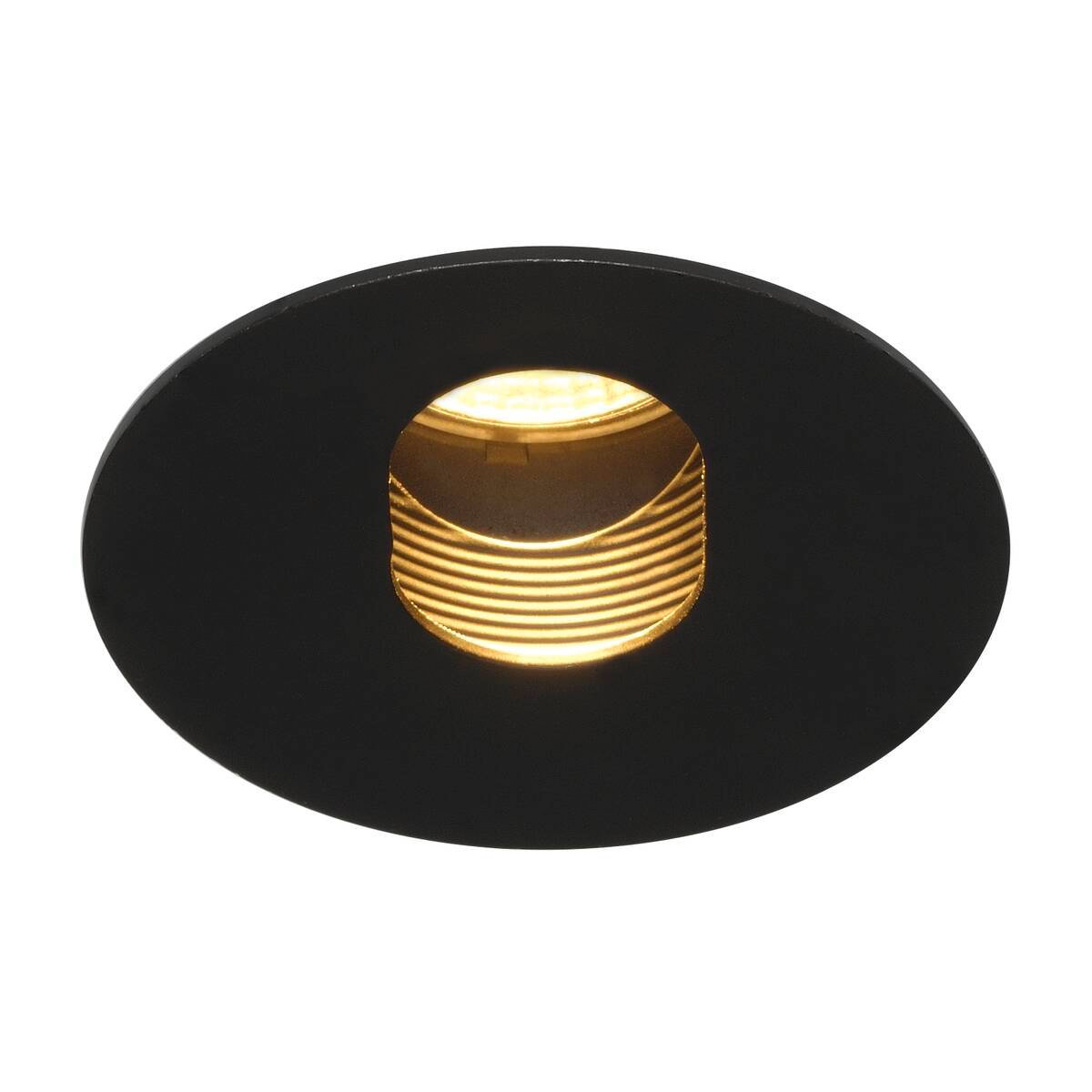 H-LIGHT 2, Einbauleuchte, LED, 2700K, oval, schwarz, 20°, 11,5W, inkl. Treiber, Clipfeder