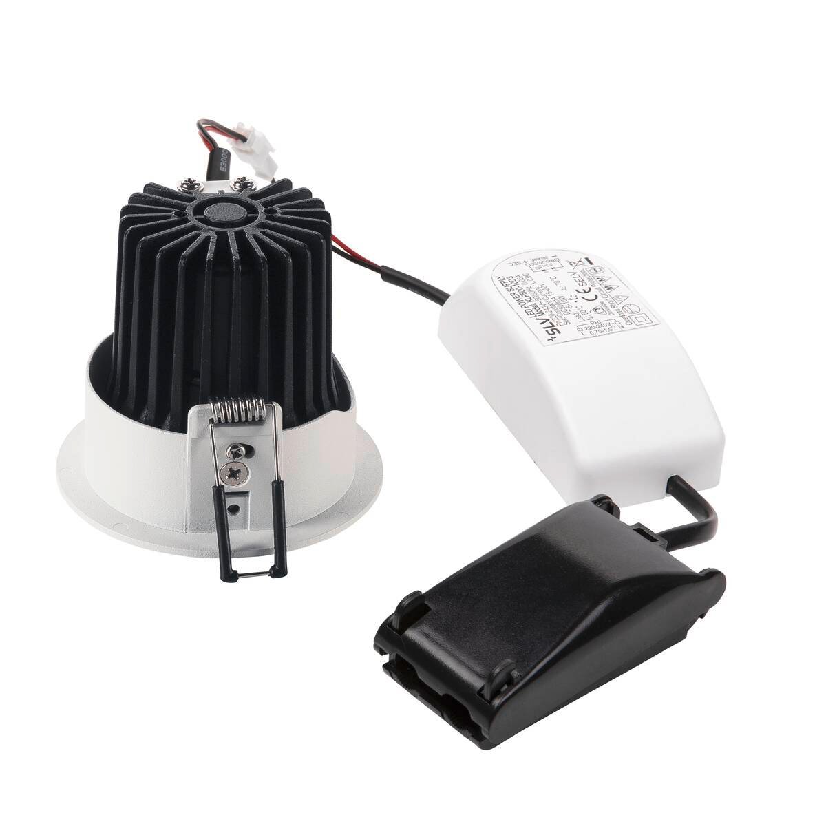 H-LIGHT 2, Einbauleuchte, LED, 2700K, oval, weiß, 20°, 11,5W, inkl. Treiber, Clipfeder 2