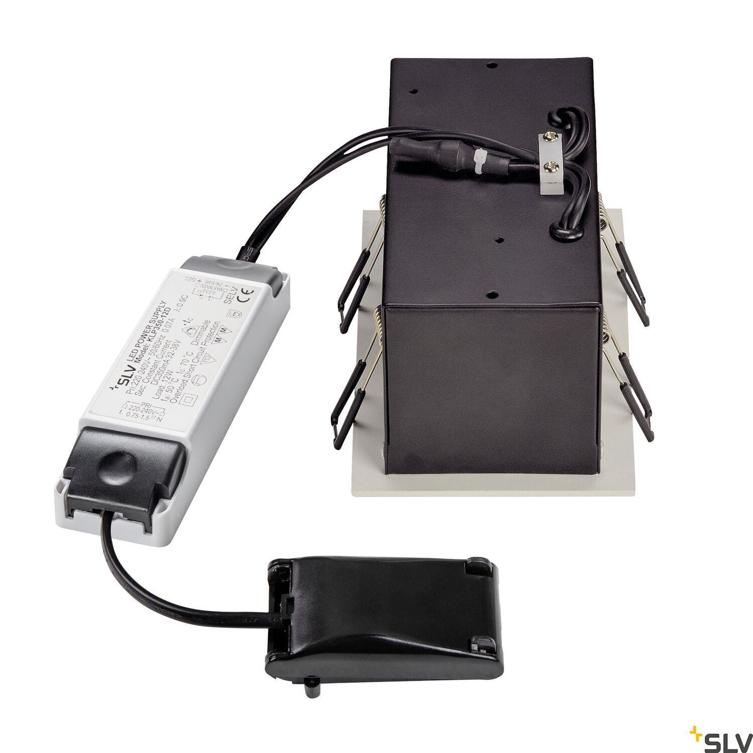 KADUX, Einbauleuchte, zweiflammig, LED, 3000K, rechteckig, weiß matt, 38°, 15W, inkl. Treiber 2