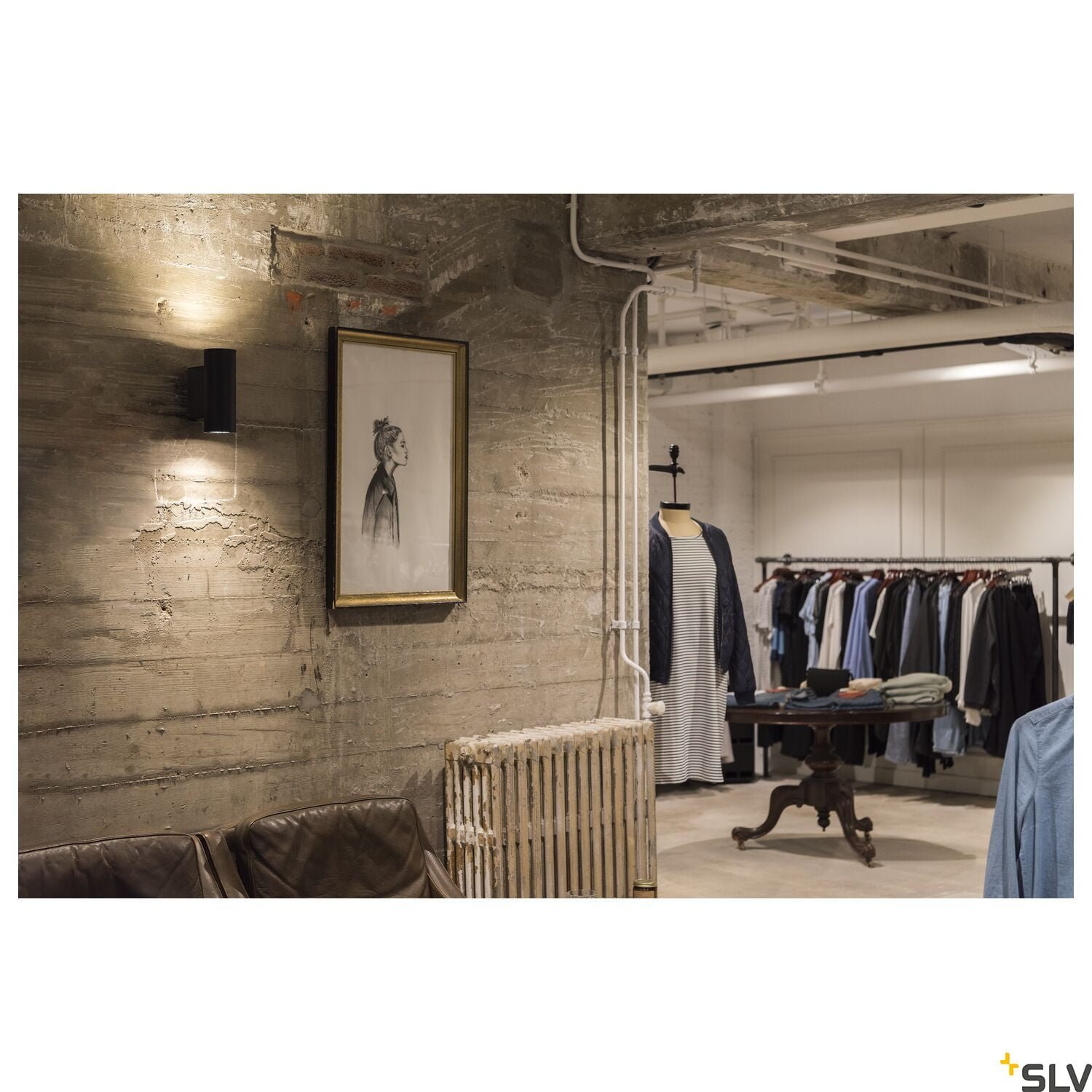 SUPROS 78 Up/Down, Wandleuchte, LED, 3000K, rund, schwarz, 60° Linse, 2x9W 4