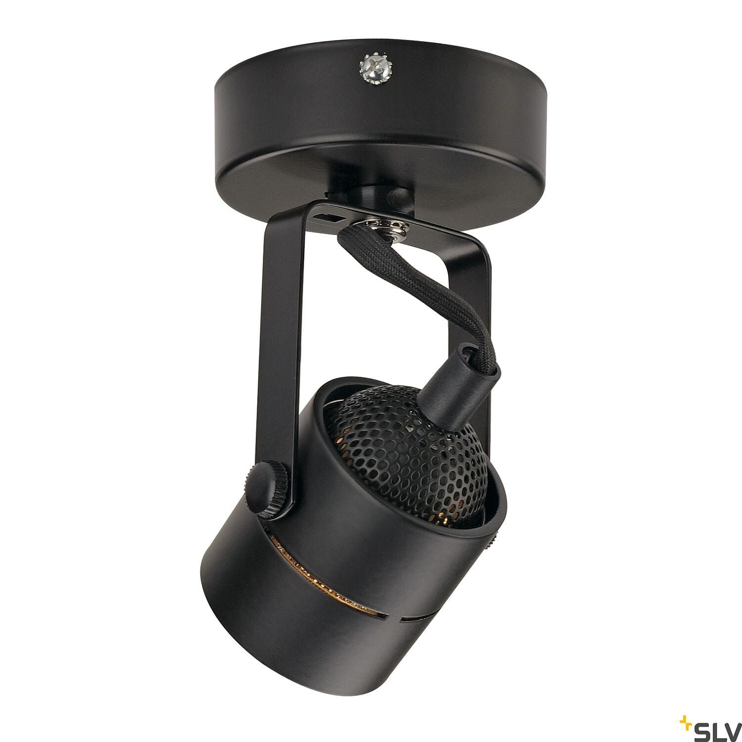 SPOT 79, Wand- und Deckenleuchte, QPAR51, rund, schwarz, 230V, max. 50W 2