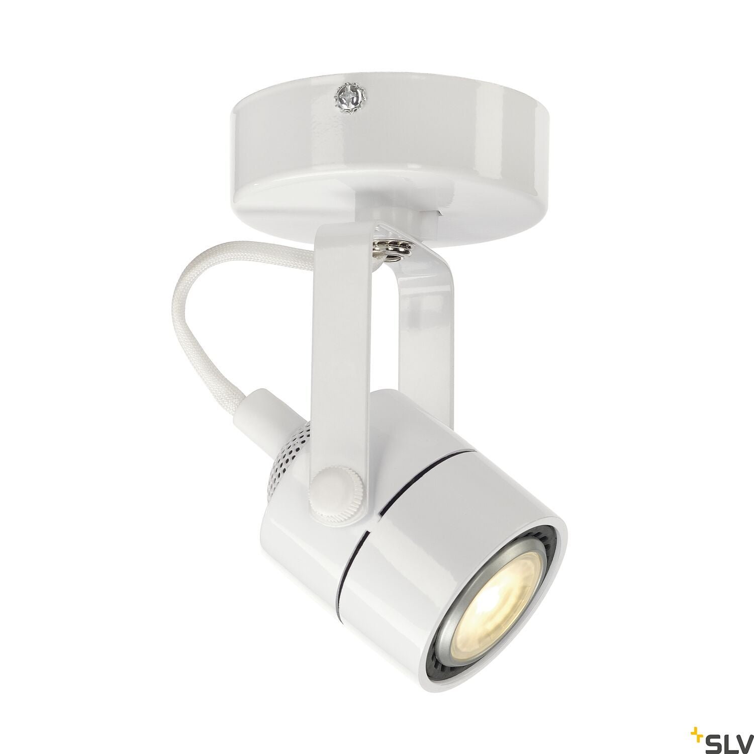 SPOT 79, Wand- und Deckenleuchte, QPAR51, rund, weiß, 230V, max. 50W 2