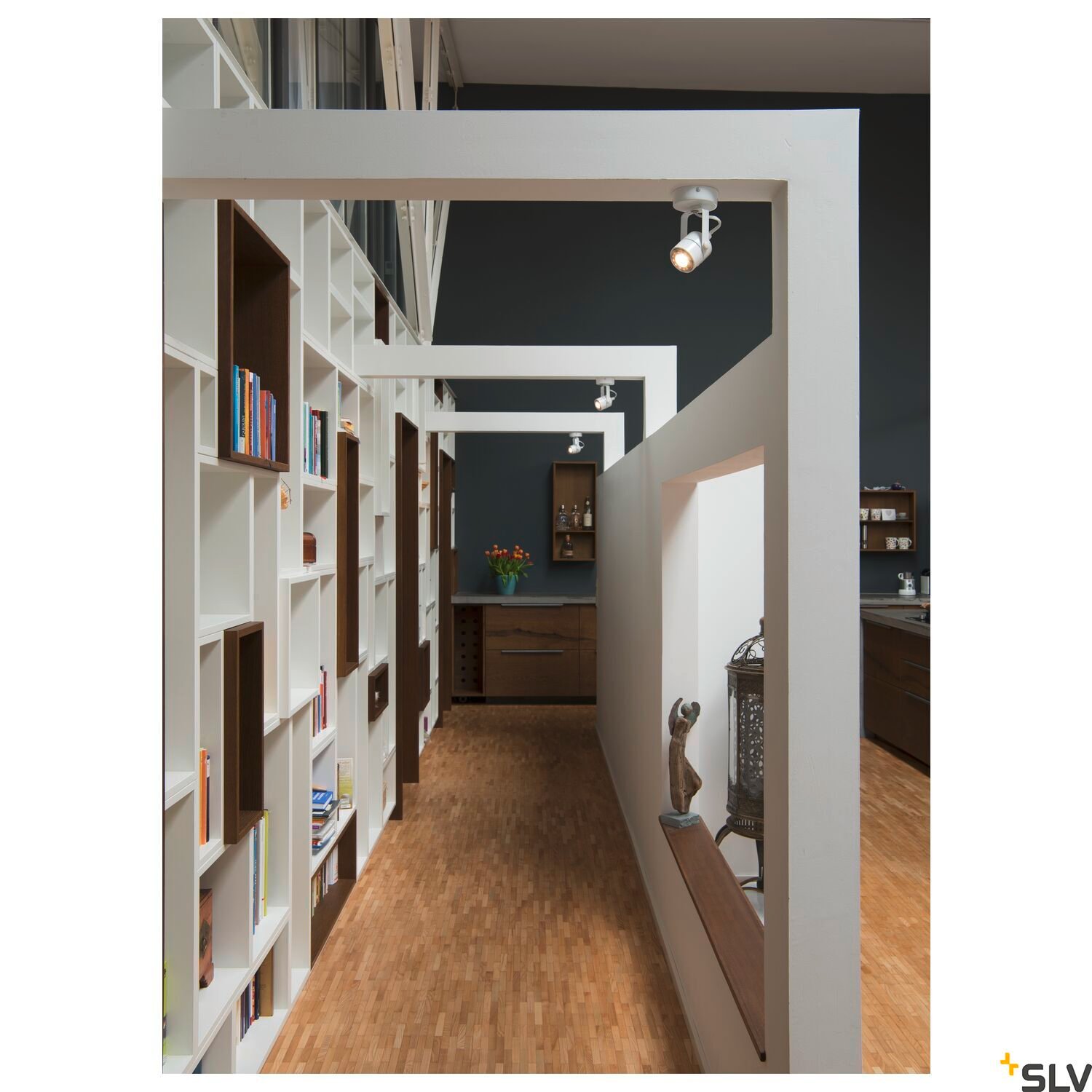 SPOT 79, Wand- und Deckenleuchte, QPAR51, rund, weiß, 230V, max. 50W 4