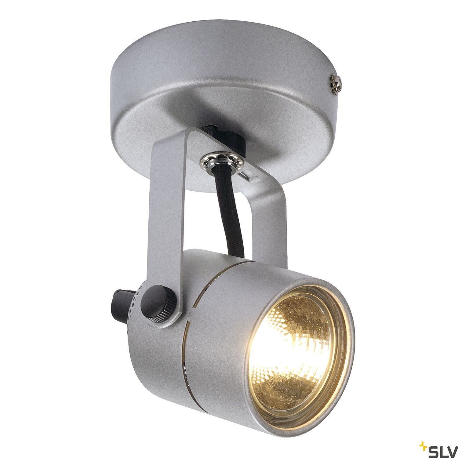 SPOT 79, Wand- und Deckenleuchte, QPAR51, rund, silbergrau, 230V, max. 50W 3