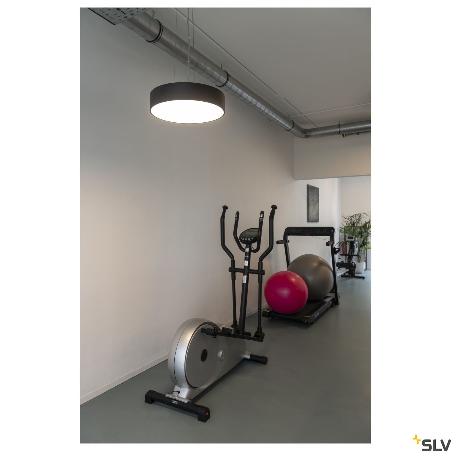MEDO 40 AMBIENT, LED  Wand- und Deckenaufbauleuchte, DALI, schwarz, 3000/4000K 5