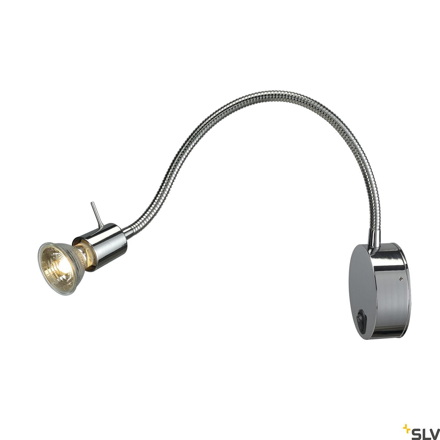 DIO FLEX PLATE, Wandleuchte, QPAR51, chrom, max. 50W