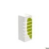 PLASTRA, Wandleuchte, eckig, 100 Slot, weißer Gips, E14, max. 40 W 10