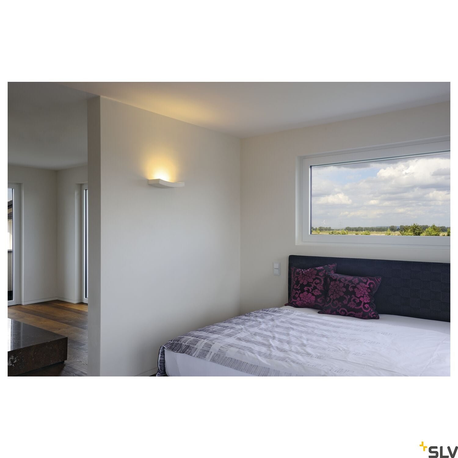 PLASTRA, Wandleuchte, weißer Gips, QT-DE12, max. 100 W 4