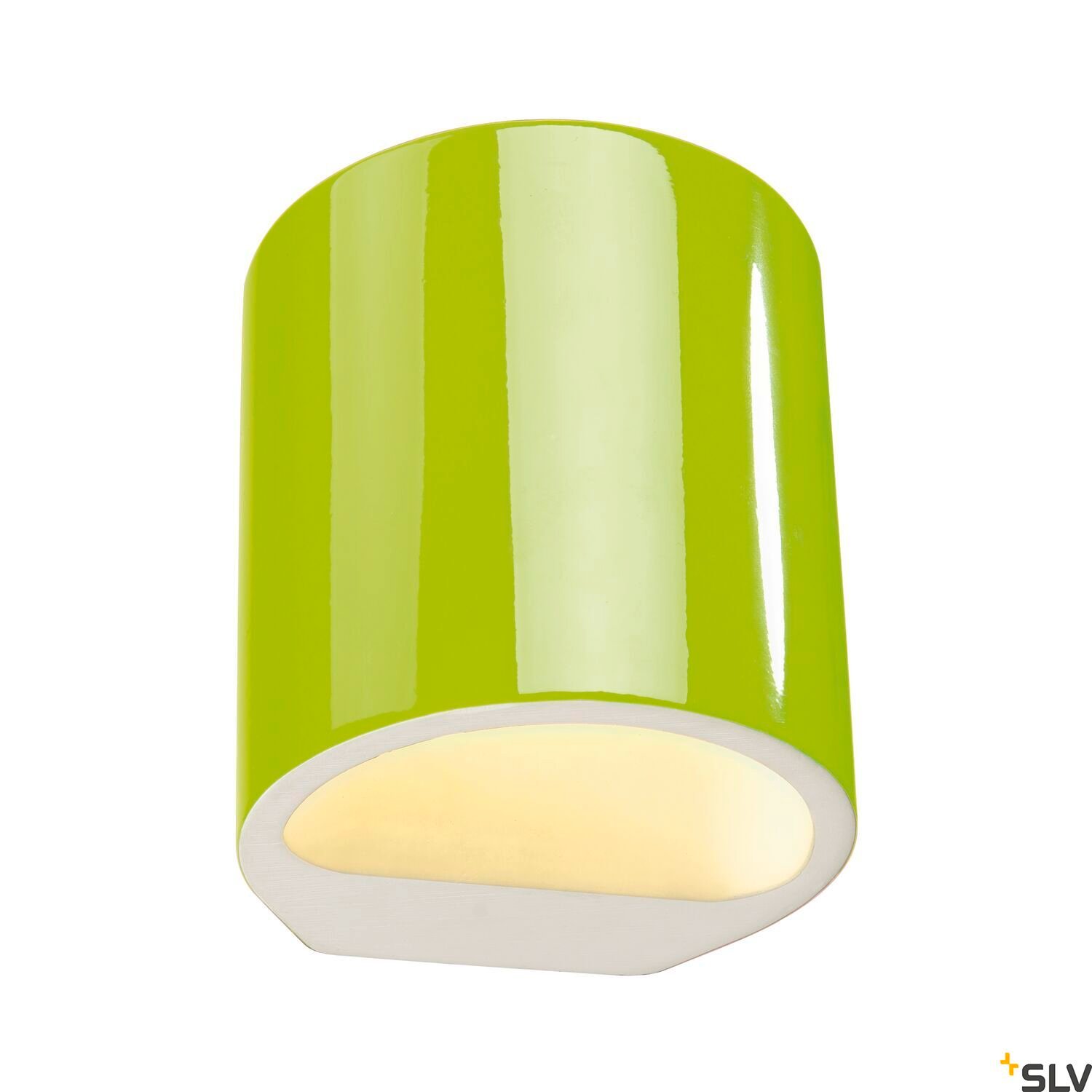 PLASTRA 104, Wandleuchte, QT14, rund, weißer Gips, QT14, max. 42 W 2