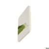 PLASTRA, Wandleuchte, LED-Strip, 3000K, eckig, weißer Gips max. 10,8 W 9