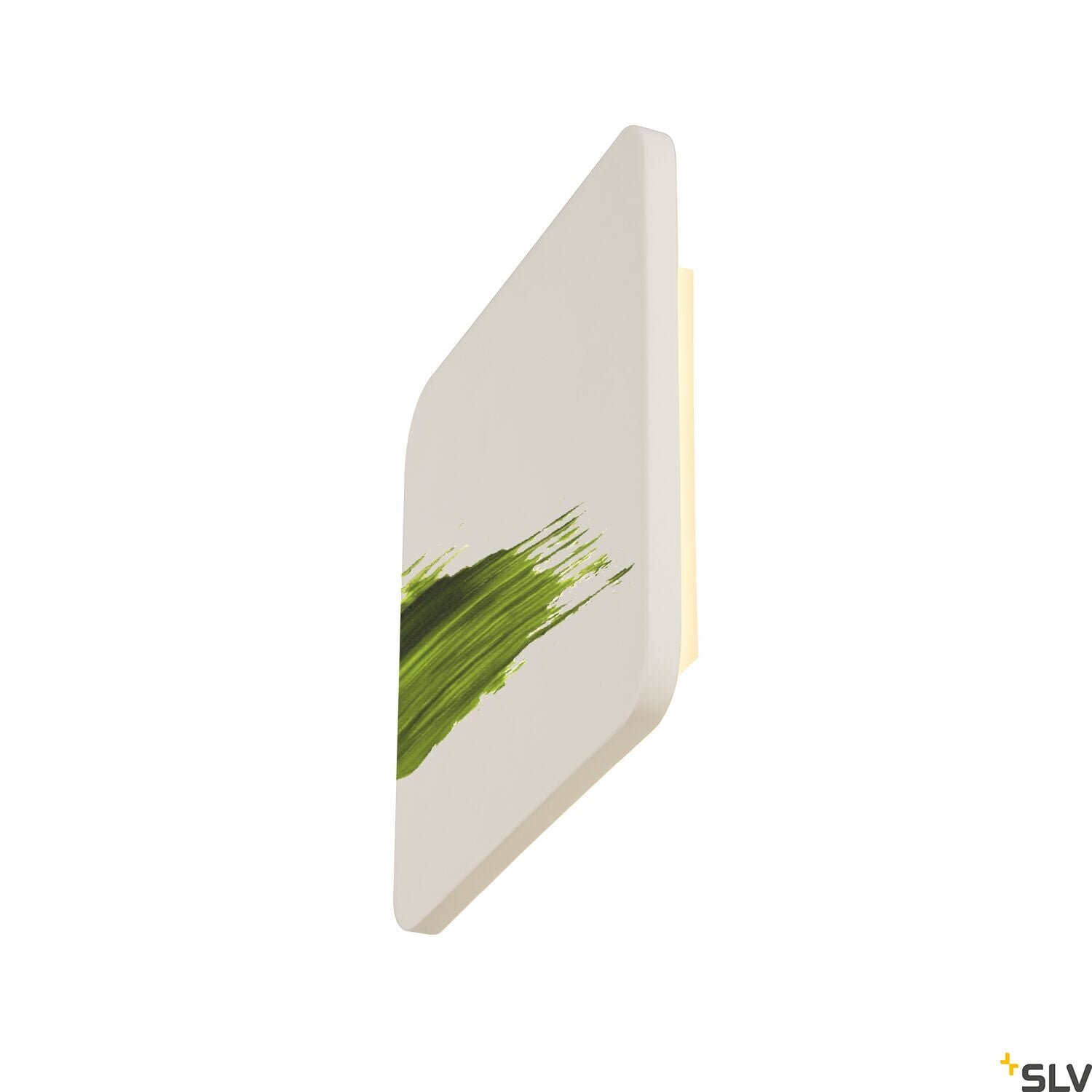 PLASTRA, Wandleuchte, LED-Strip, 3000K, eckig, weißer Gips max. 10,8 W 2