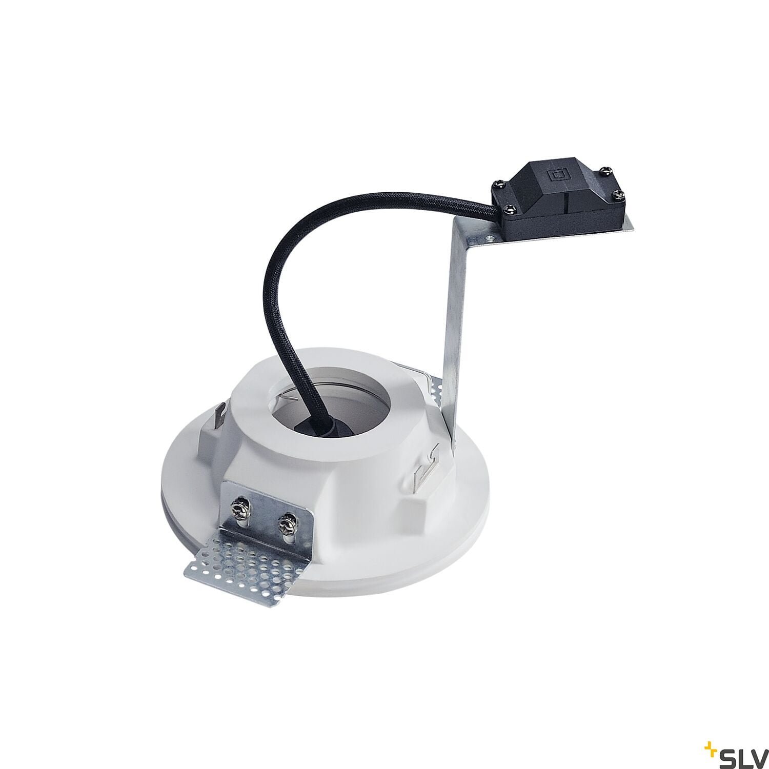 PLASTRA, Einbauleuchte, QPAR51, rund, weißer Gips, max. 35W Direkt 3 PLASTRA, Einbauleuchte, QPAR51, rund, weißer Gips, max. 35W Direkt 3