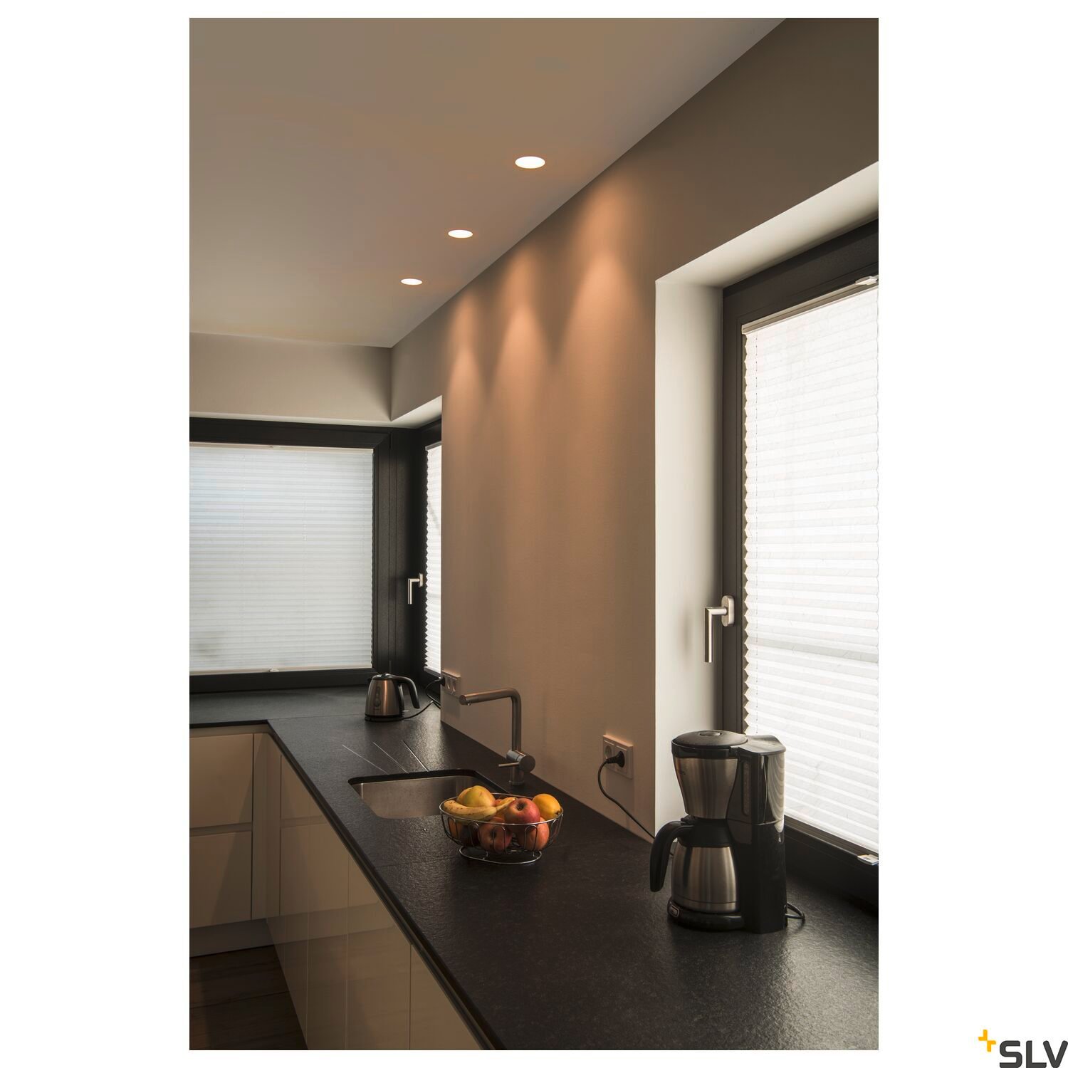 PLASTRA, Einbauleuchte, QPAR51, rund, weißer Gips, max. 35W Direkt 5 PLASTRA, Einbauleuchte, QPAR51, rund, weißer Gips, max. 35W Direkt 5