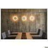 PLASTRA, Wandleuchte, LED, 3000K, rund, weißer Gips, Ø 30cm 11