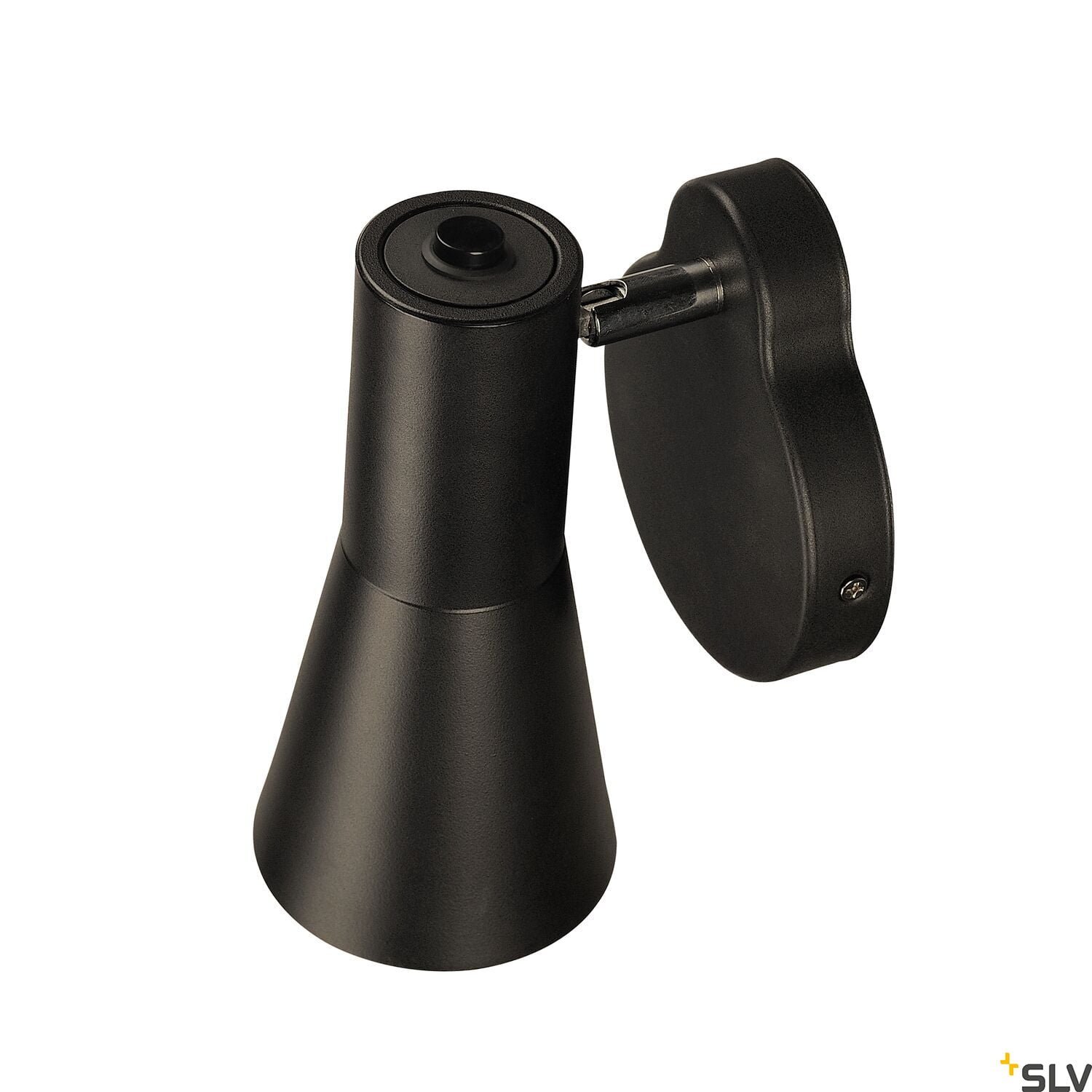 PHELIA, Wandleuchte, QPAR51, schwarz, max. 35W, inkl. Schalter 2