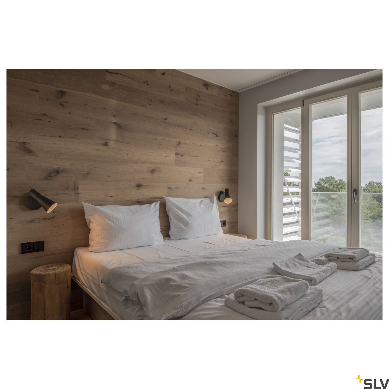 PHELIA, Wandleuchte, QPAR51, schwarz, max. 35W, inkl. Schalter 4