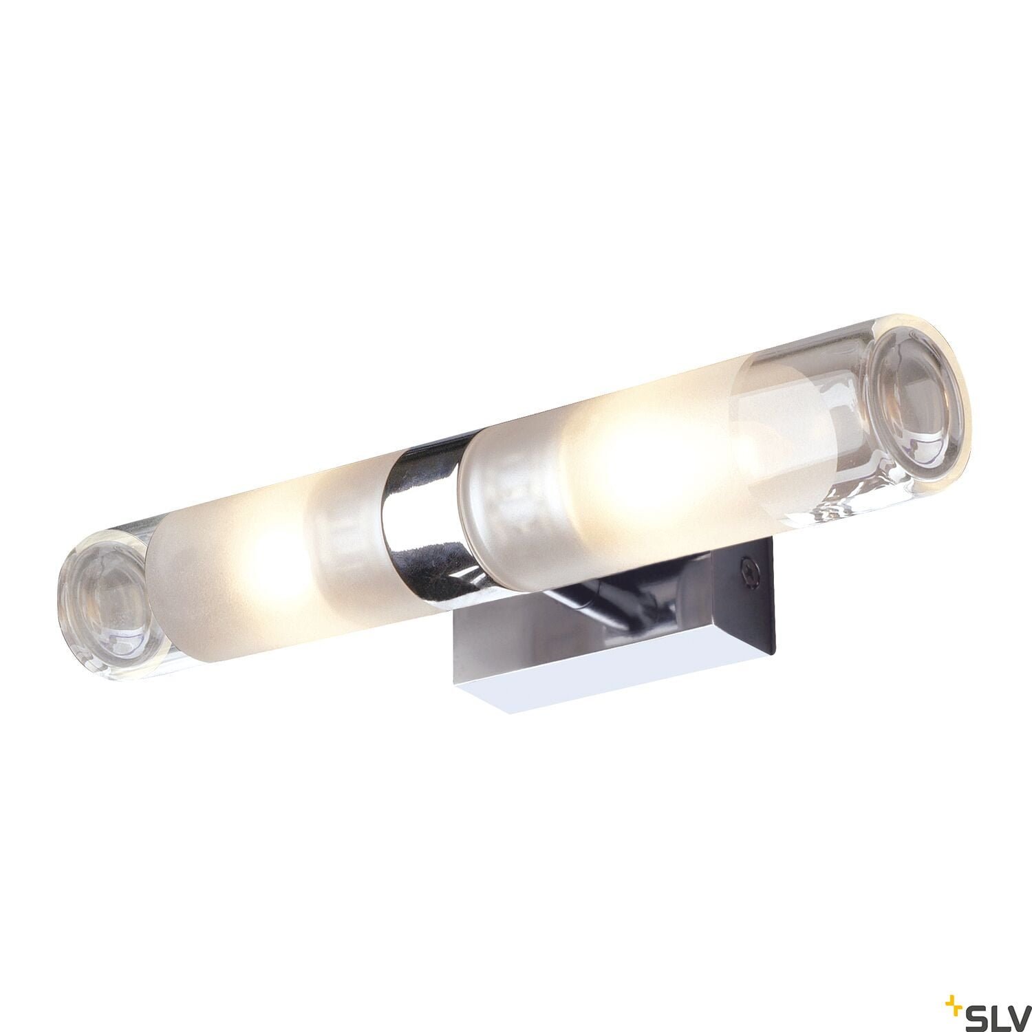 MIBO UP/DOWN, Wandleuchte, QT14, IP21, up/down, chrom, max. 50 W