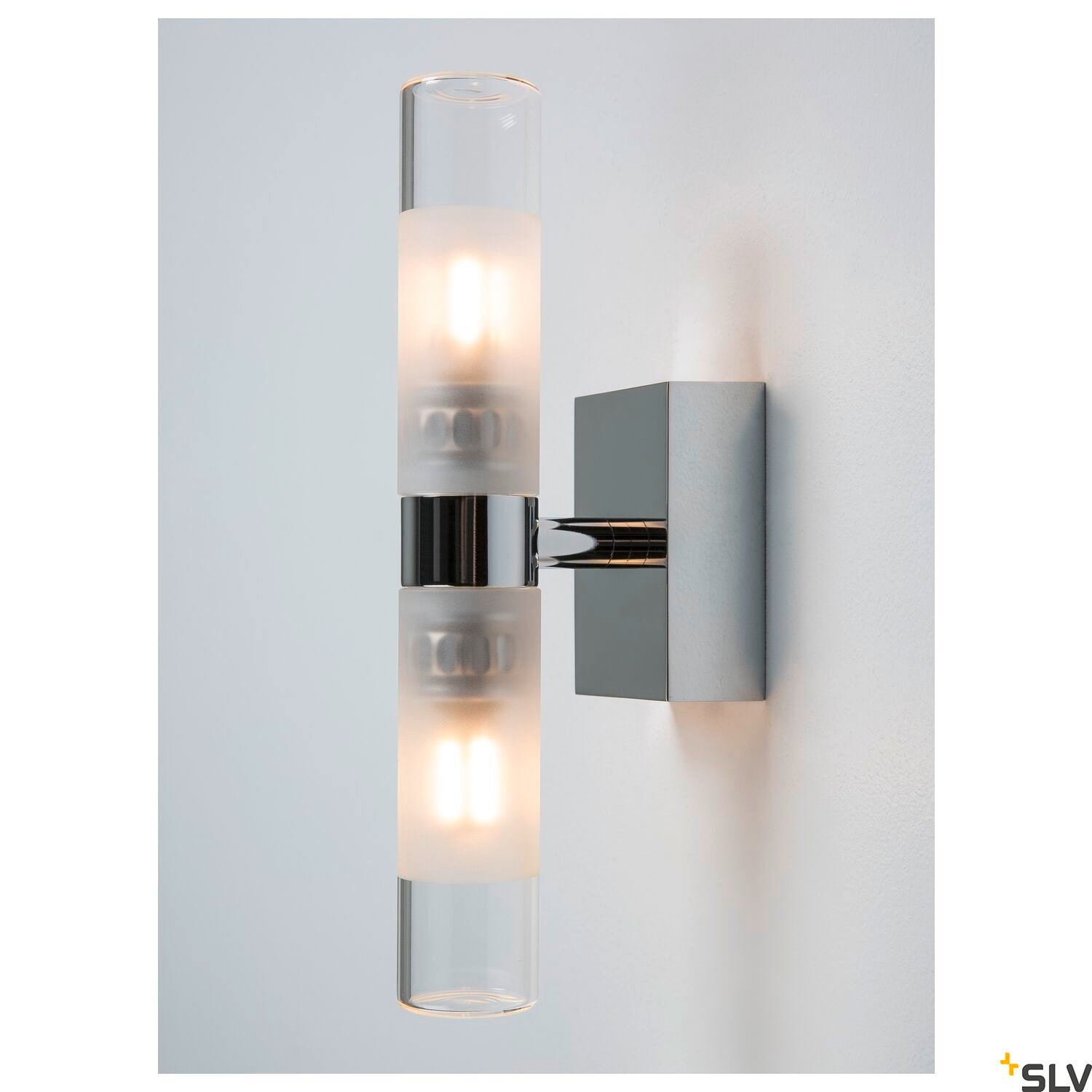 MIBO UP/DOWN, Wandleuchte, QT14, IP21, up/down, chrom, max. 50 W 5
