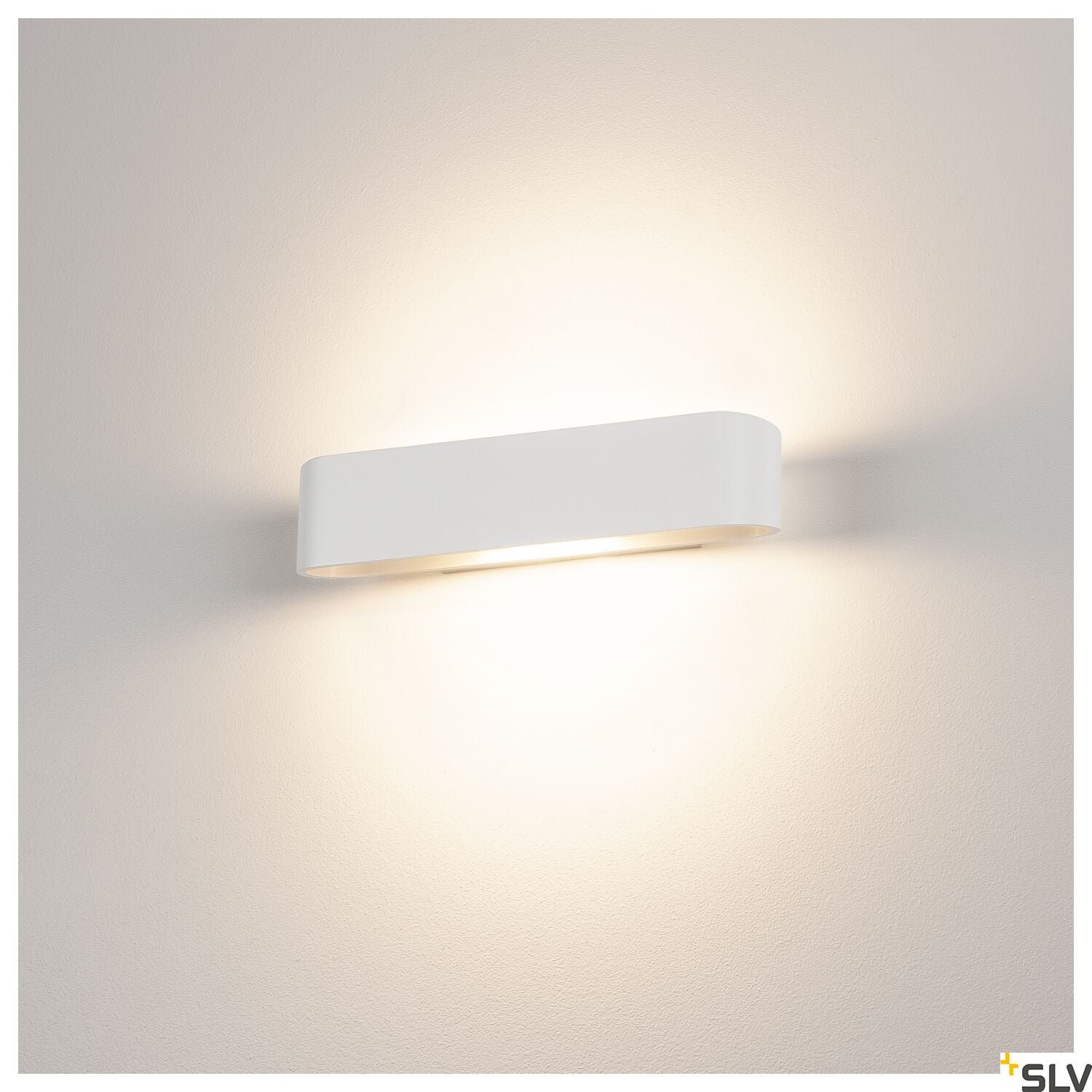 OSSA 300, Wandleuchte, QT-DE12, oval, up/down, weiß, max. 120W 2