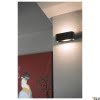 OSSA 180, Wandleuchte, QT-DE12, oval, up/down, schwarz, max. 100W 10