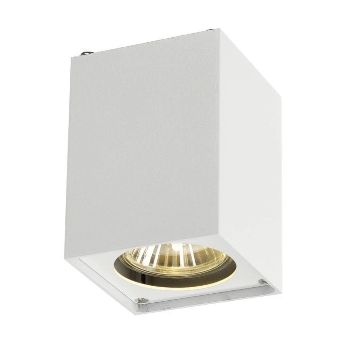 ALTRA DICE, Deckenleuchte, QPAR51, eckig, weiß, max. 35W